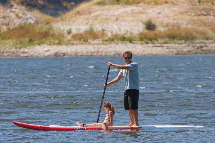 Standup Paddleboarding - Lopez Lake Standup Paddleboarding - Lopez Lake
